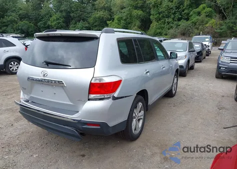 2012 Toyota Highlander Limited V6 z USA, uszkodzony, nr VIN 5TDDK3EH3CS103720